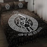 Wonder Print Shop Quilt Bed Set - Tyr God Of War and Justice Quilt Bed Set RLT12 - Wonder Print Shop