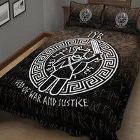 Wonder Print Shop Quilt Bed Set - Tyr God Of War and Justice Quilt Bed Set RLT12 - Wonder Print Shop