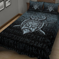 Wonder Print Shop Quilt Bed Set - Victory or Valhalla Warrior Quilt Bed Set RLT12 - Wonder Print Shop