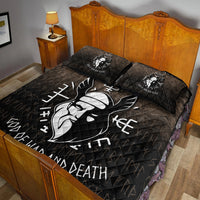 Wonder Print Shop Quilt Bed Set - Odin God Of War and Death Quilt Bed Set RLT12 - Wonder Print Shop