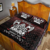 Wonder Print Shop Quilt Bed Set - Against You Show No Mercy Quilt Bed Set RLT12 - Wonder Print Shop
