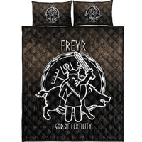 Wonder Print Shop Quilt Bed Set - Freyr God Of Fertility Quilt Bed Set RLT12 - Wonder Print Shop