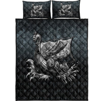 Wonder Print Shop Quilt Bed Set - Victory or Valhalla Drakkar Quilt Bed Set RLT12 - Wonder Print Shop