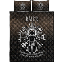 Wonder Print Shop Quilt Bed Set - Baldr God Quilt Bed Set RLT12 - Wonder Print Shop
