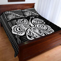 Polynesian Hibiscus Quilt Bed Set Hawaiian Style No.4 LT6 - Wonder Print Shop