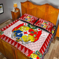 Tonga Quilt Bed Set Red Style Teni JR and Lotu JR LT6 - Wonder Print Shop