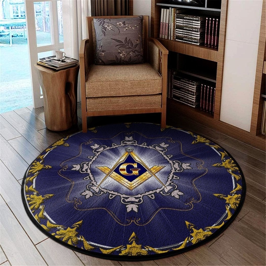 african-carpet-freemasonry-round-carpet