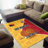 The Kumuls PNG Area Rug Papua New Guinea Polynesian Dynamic Style - Wonder Print Shop