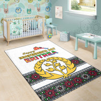 Eritrea Cross Area Rug Independence Day Proud Eritrean LT13 - Wonder Print Shop