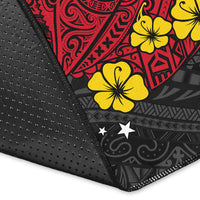 Custom Personalised Papua New Guinea Anniversary Area Rug 47th Independence Day Since 1975 LT13 - Wonder Print Shop