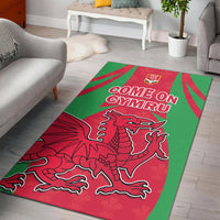 Wales Rugby Area Rug The Dragons National Team Come On Cymru - Wonder Print Shop
