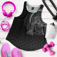 Viking Clothing Viking Fenrir Norse 3D Tattoo Women's Racerback Tank RLT12 - Wonder Print Shop