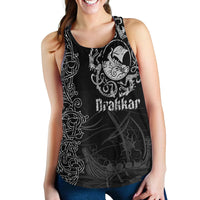 Viking Clothing Viking Drakkar Warship Women's Racerback Tank RLT12 - Wonder Print Shop