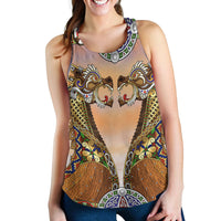 Viking Clothing Drakkar Viking Ship Women's Racerback Tank RLT12 - Wonder Print Shop