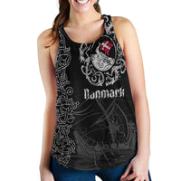 Viking Clothing Viking Drakkar Denmark Warship Women's Racerback Tank RLT12 - Wonder Print Shop