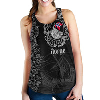 Viking Clothing Viking Drakkar Norway Warship Women's Racerback Tank RLT12 - Wonder Print Shop
