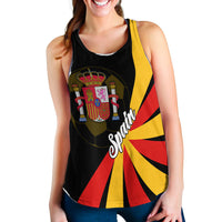 (Custom Personalised) Spain Football 2021 Women Tank Top Sport Style LT16 - Wonder Print Shop