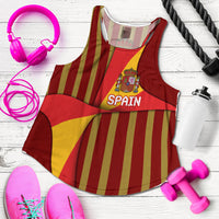 (Custom Personalised) Spain Football 2021 Women Tank Top Special Style LT16 - Wonder Print Shop