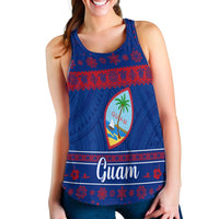 Guam Christmas Women Racerback Tank Simple Style LT8 - Wonder Print Shop