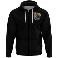 Viking Clothing Viking Ragnarok Battle Of The God Odin With The Wolf Fenrir Hoodie RLT12 - Wonder Print Shop