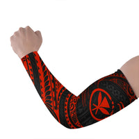 polynesian-hawaii-arm-sleeve-red-tribal-wave