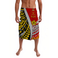 Tonga Terra Marique Lavalava Red Polynesian Minimalist Style - Wonder Print Shop
