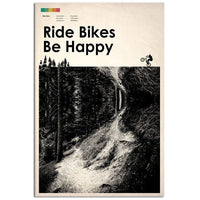bike-ride-bikes-be-happy-vertical-poster