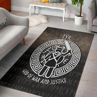 Wonder Print Shop Area Rug - Tyr God Of War and Justice Area Rug RLT12 - Wonder Print Shop
