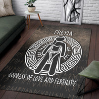 Wonder Print Shop Area Rug - Freyja the Goddess of Love and Fertility Area Rug RLT12 - Wonder Print Shop