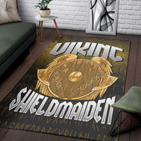 Viking Area Rug Shield Maiden Area Rug RLT12 - Wonder Print Shop