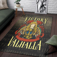 Wonder Print Shop Area Rug - Victory or Valhalla Area Rug RLT12 - Wonder Print Shop