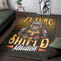 Viking Area Rug Future Shield Maiden Area Rug RLT12 - Wonder Print Shop