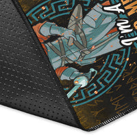 Viking Area Rug Im A Shield Maiden Area Rug RLT12 - Wonder Print Shop