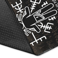 Wonder Print Shop Area Rug - Baldr God Area Rug RLT12 - Wonder Print Shop