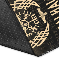 Wonder Print Shop Area Rug - Victory or Valhalla - Gold Version Area Rug RLT12 - Wonder Print Shop