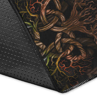 Viking Area Rug Colorful Tree Of Life With Triquetra Area Rug RLT12 - Wonder Print Shop