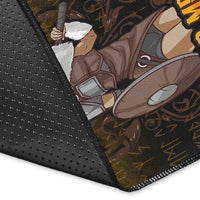 Viking Area Rug Im Viking Future Shield Maiden Area Rug RLT12 - Wonder Print Shop