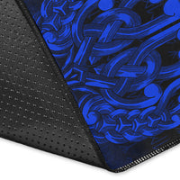 Viking Area Rug Vikings Odin Valhalla Blue Version Area Rug RLT12 - Wonder Print Shop