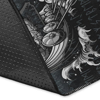 Wonder Print Shop Area Rug - Victory or Valhalla Drakkar Area Rug RLT12 - Wonder Print Shop