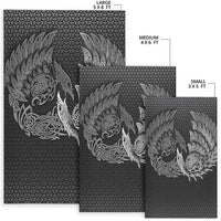 Viking Area Rug Ragnarok Huginn Muninn Special Version Area Rug RLT12 - Wonder Print Shop