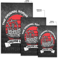 Viking Area Rug The Original Norwegian Cruise Line Area Rug RLT12 - Wonder Print Shop