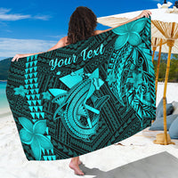 Custom Personalised Hawaii Sarong Kakau Kanaka Maoli Combine Polynesian Shark Ver.04 - Wonder Print Shop