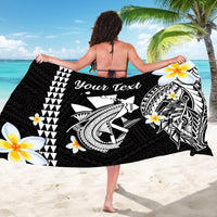 Custom Personalised Hawaii Sarong Kakau Kanaka Maoli Combine Polynesian Shark Ver.07 - Wonder Print Shop