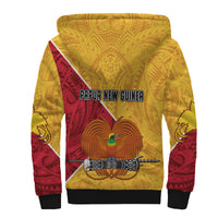 The Kumuls PNG Sherpa Hoodie Papua New Guinea Polynesian Dynamic Style - Wonder Print Shop
