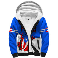 (Custom Personalised) Puerto Rico Sherpa Hoodie Coqui Frog Simple Style - Wonder Print Shop