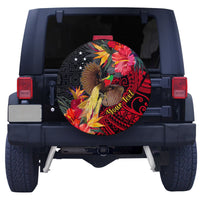 Custom Personalised Papua New Guinea Spare Tire Cover Bird of Paradise Ver.01 LT13 - Wonder Print Shop