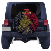 Custom Personalised Papua New Guinea Spare Tire Cover Raggiana Birds Of Paradise Happy 47th Independence Day LT13 - Wonder Print Shop