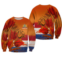 (Custom Personalised) Netherlands Sweatshirt Style Tulip National Flower LT13 - Wonder Print Shop