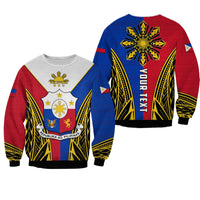 (Custom Personalised) Philippines Sweatshirt Sun Rayonnant LT13 - Wonder Print Shop
