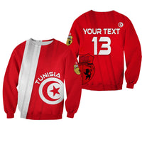 (Custom Text and Number) Tunisia Sweatshirt Always in My Heart LT13 - Wonder Print Shop